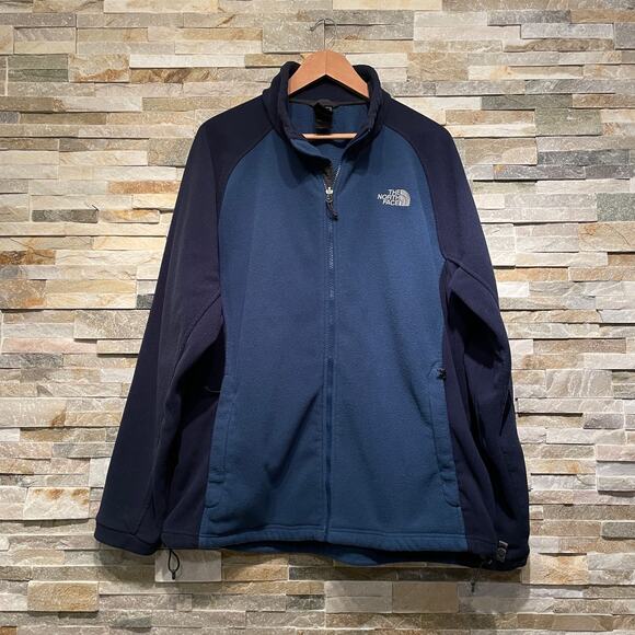 The North Face Men’s XL Fleece Jacket | Navy Denali Style Full Zip Cold Weather - Picture 1 of 8